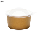 Brown - 12oz White Paper Soup Cup 500/ctn