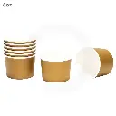 Brown - 8oz White Paper Soup Cup 500/ctn