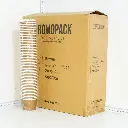 Brown - 8oz White Paper Soup Cup 500/ctn