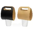 1 Cup Kraft Paper Holder 14×39cm 500/ctn