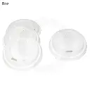 62mm PS Plastic White No Cap Lid 1000/ctn