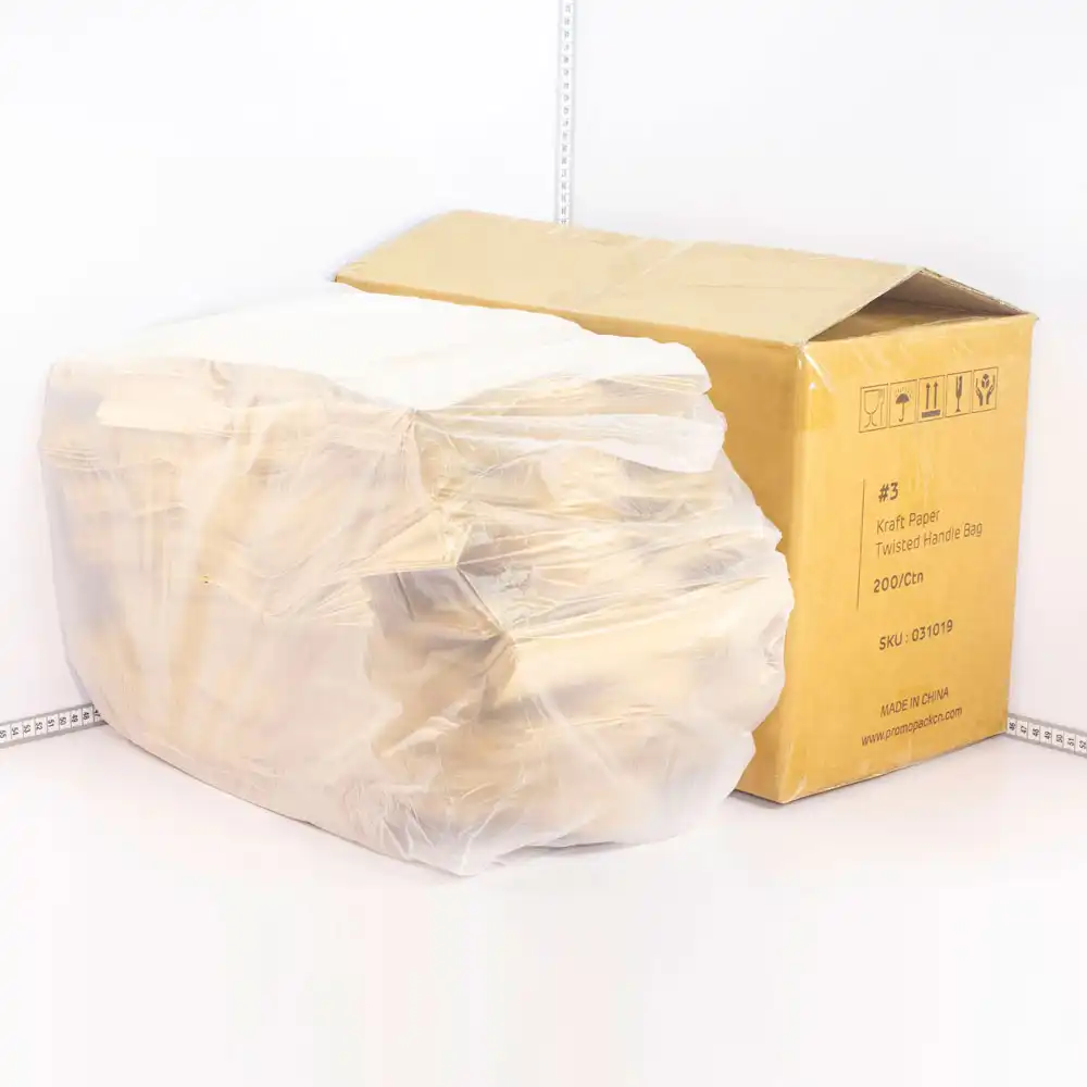 #1 Kraft Paper No Handle Bag 200/ctn
