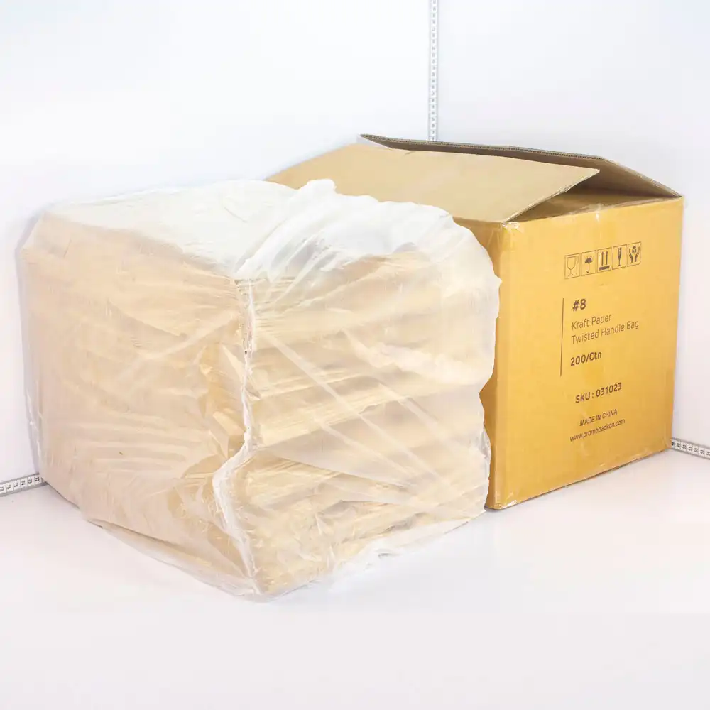 #8 Kraft Paper Twisted Handle Bag 200/ctn
