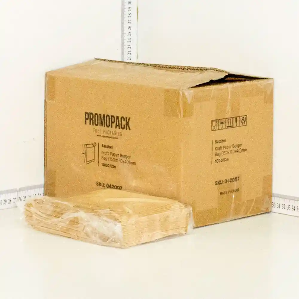 Satchel Kraft Paper Bag 13×4×17 cm 1000ctn