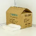11×3×13cm Satchel White Paper Bag 1000/ctn