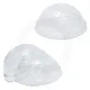 75mm PET Plastic No Hole Dome Lid 1000/ctn