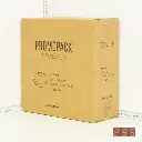 75mm PET Plastic No Hole Dome Lid 1000/ctn