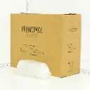 95mm PET Plastic No Hole Dome Lid 1000/ctn