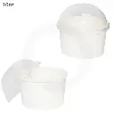 10oz White Paper Ice Cream Cup 1000/ctn