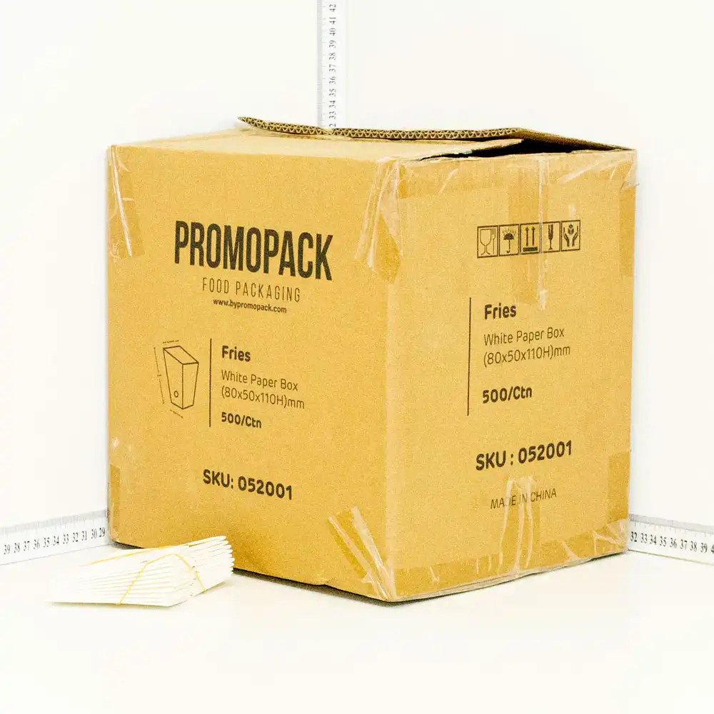 Fries White Paper Box 500/ctn
