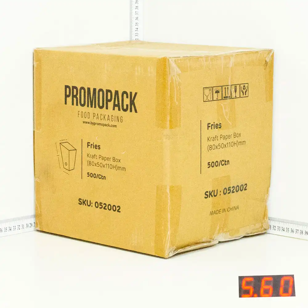Fries Kraft Paper Box 500/ctn