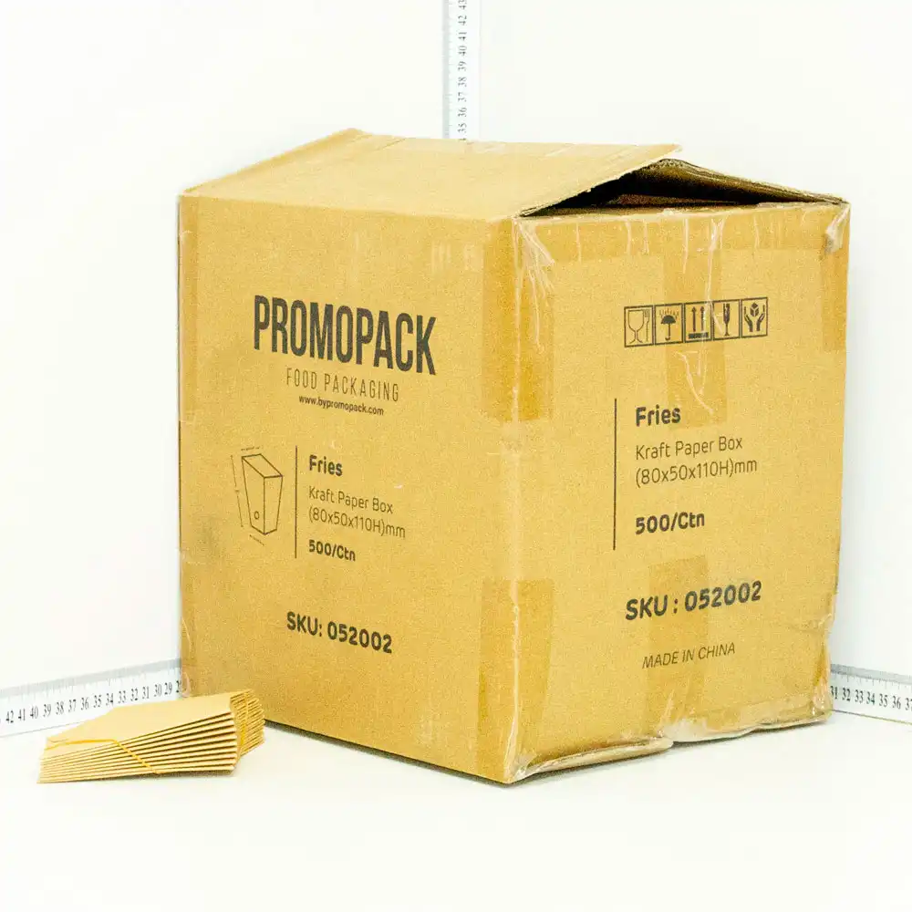 Fries Kraft Paper Box 500/ctn