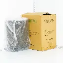 Black - #5 Kraft Paper Food Tray  500/ctn