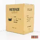 Black - 1000ml Kraft Paper Salad Bowl 300/ctn