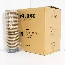 Black - 1300ml Kraft Paper Salad Bowl 300/ctn