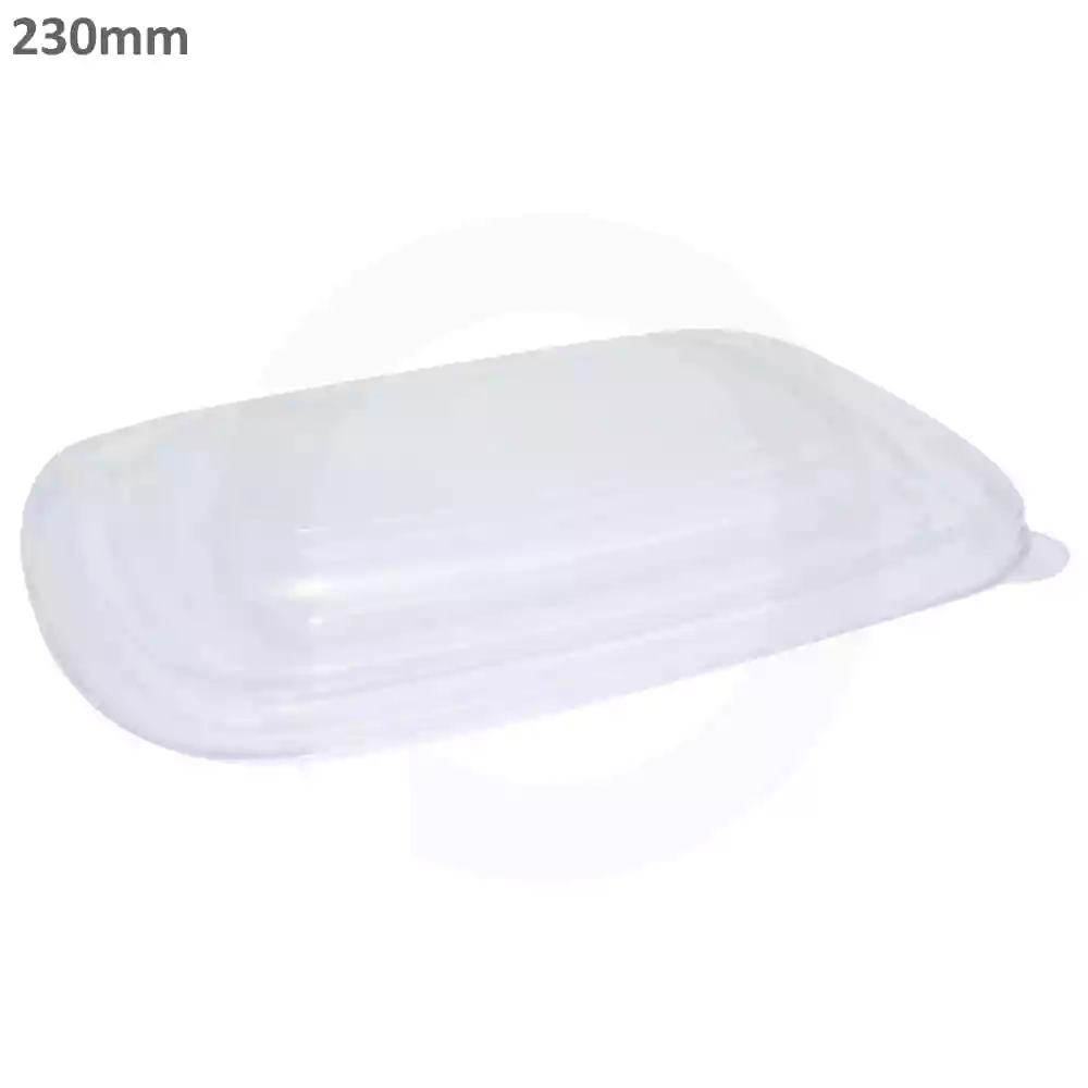 230mm PP Plastic Sugarcane Bowl Lid 300/ctn