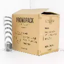 Black - 8oz Single Wall White Paper Cup 1000/ctn