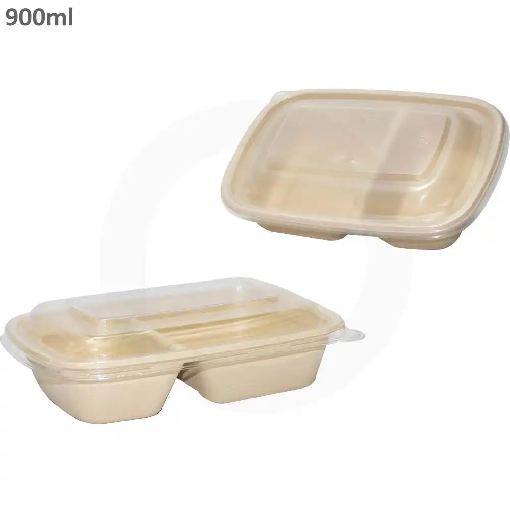 900ml Bagasse Sugarcane Food Bowl 300/ctn