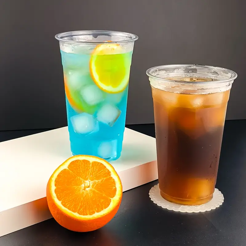 24oz/98mm PET Plastic Cup 1000/ctn