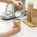 8oz Single Wall Kraft Paper Cup 1000/ctn