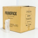 400ml PET Plastic Bottle with Black PP Cap 100/ctn