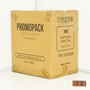 #6 Kraft Paper Food Tray 500/ctn