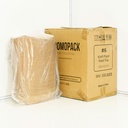 #6 Kraft Paper Food Tray 500/ctn