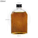 250ml A Cold Brew Glass Bottle Black Alu Cap 40/Ctn