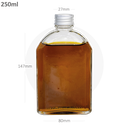 200ml A Cold Brew Glass Bottle Silver Alu Cap 50/Ctn