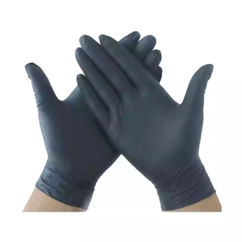 Medium Black Vinyl Gloves 800/ctn