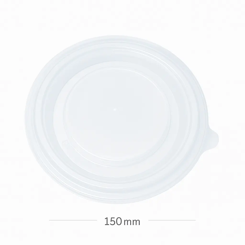 150mm PP Plastic Salad Bowl Lid 300/ctn