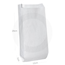 #5 Satchel White Paper Bag 1000/ctn
