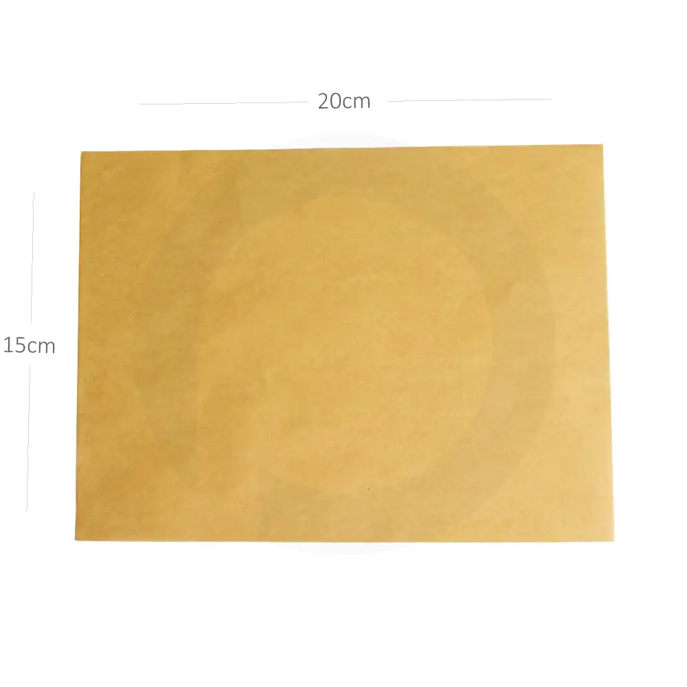 40PE Kraft Wrapping Paper 15×20 cm 2000/ctn