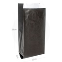 Black - #1229 Satchel White Paper Bag 1000/ctn
