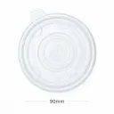 90mm PP Plastic Soup Cup Lid 500/ctn
