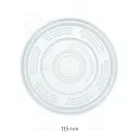 115mm PP Plastic Soup Cup Lid 500/ctn