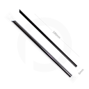 6×190mm Black Spike Straw Film Wrap 4000/Ctn