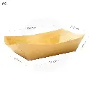 #6 Kraft Paper Food Tray 500/ctn