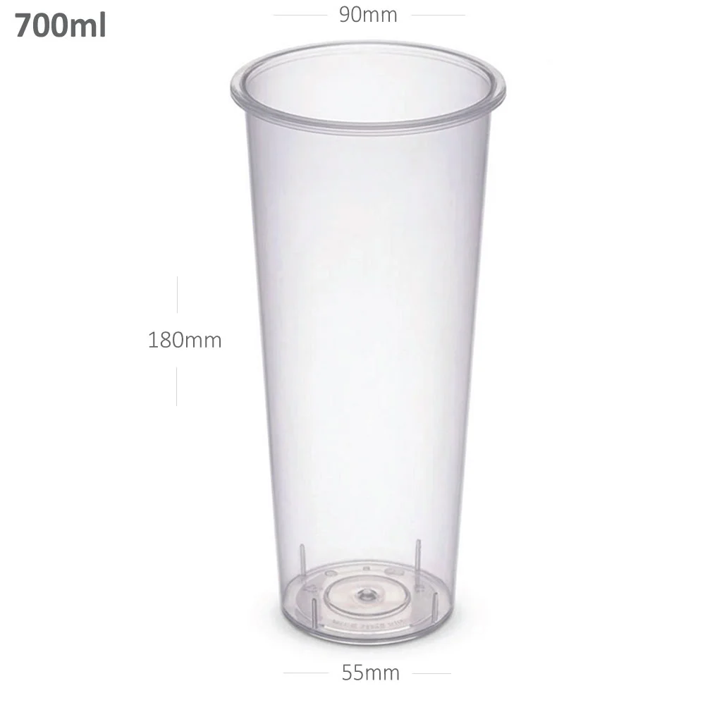 [040008] 24oz/90 Clear PP Plastic Cup 500/ctn