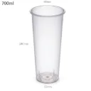 24oz/90 Clear PP Plastic Cup 500/ctn