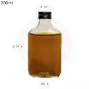 200ml B Cold Brew Glass Bottle Black Alu Cap 50/ctn