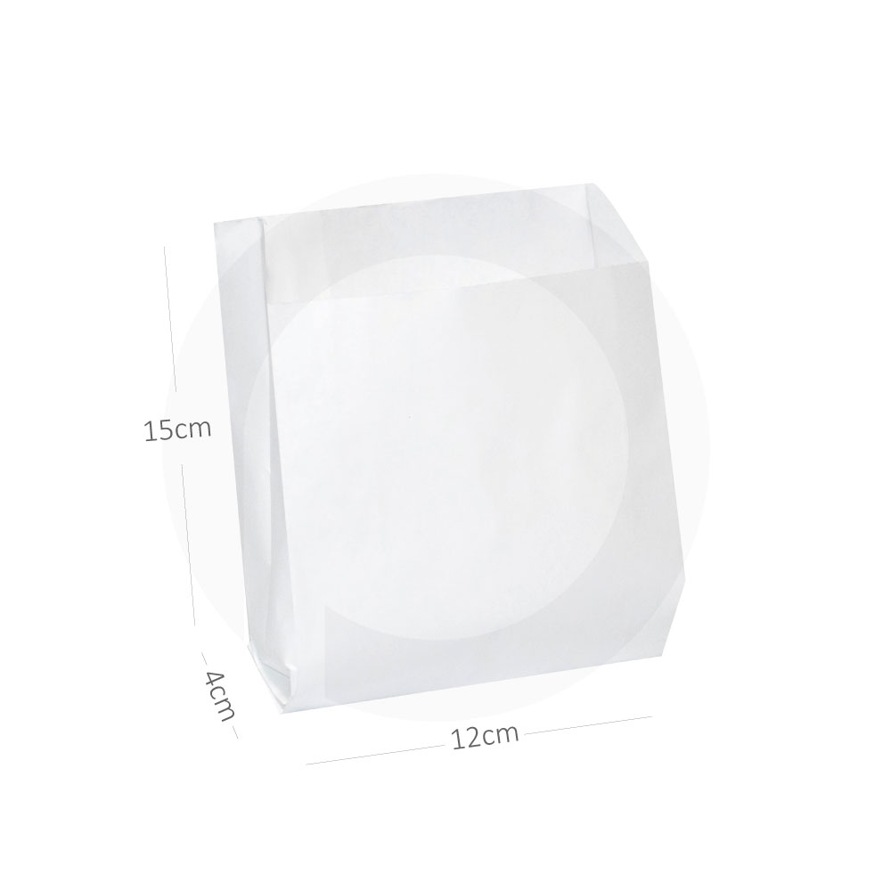 #2 Satchel White Paper Bag 1000/ctn