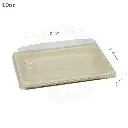 10oz Sushi sugarcane containers 300/ctn