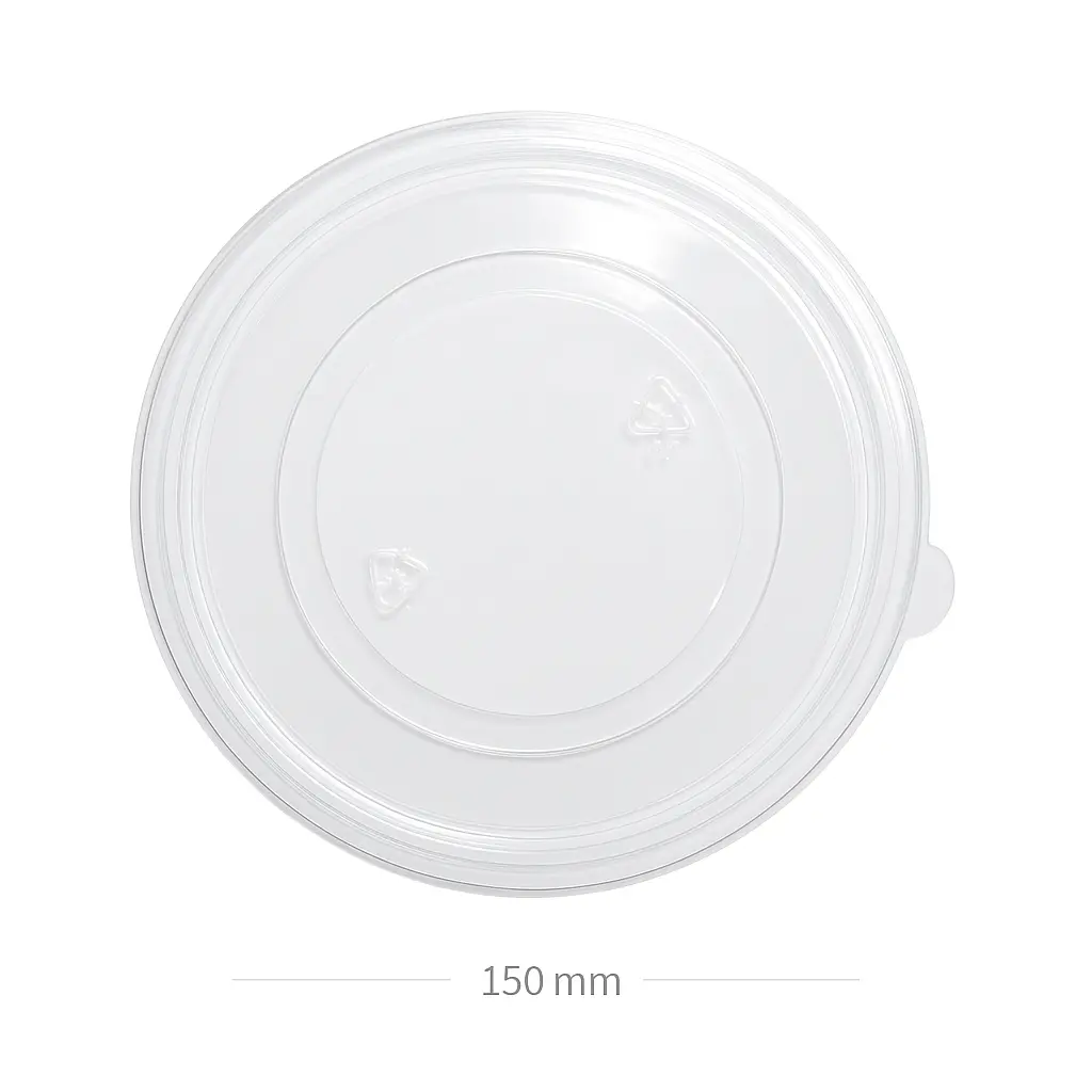 150mm PP Plastic Salad Bowl Lid 300/ctn