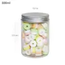 300ml/70mm PET Plastic Jar Alu Cap 100/ctn