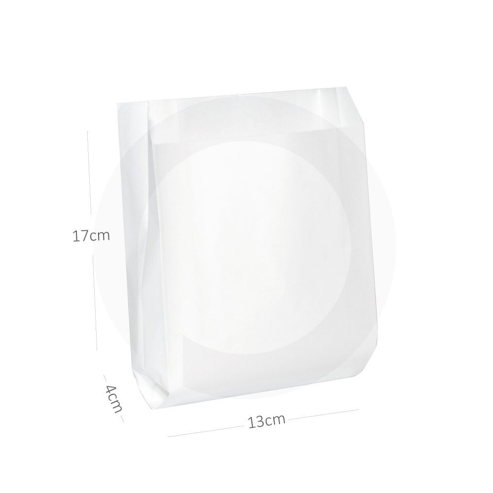#1317 White Paper Satchel Bag 1000/ctn