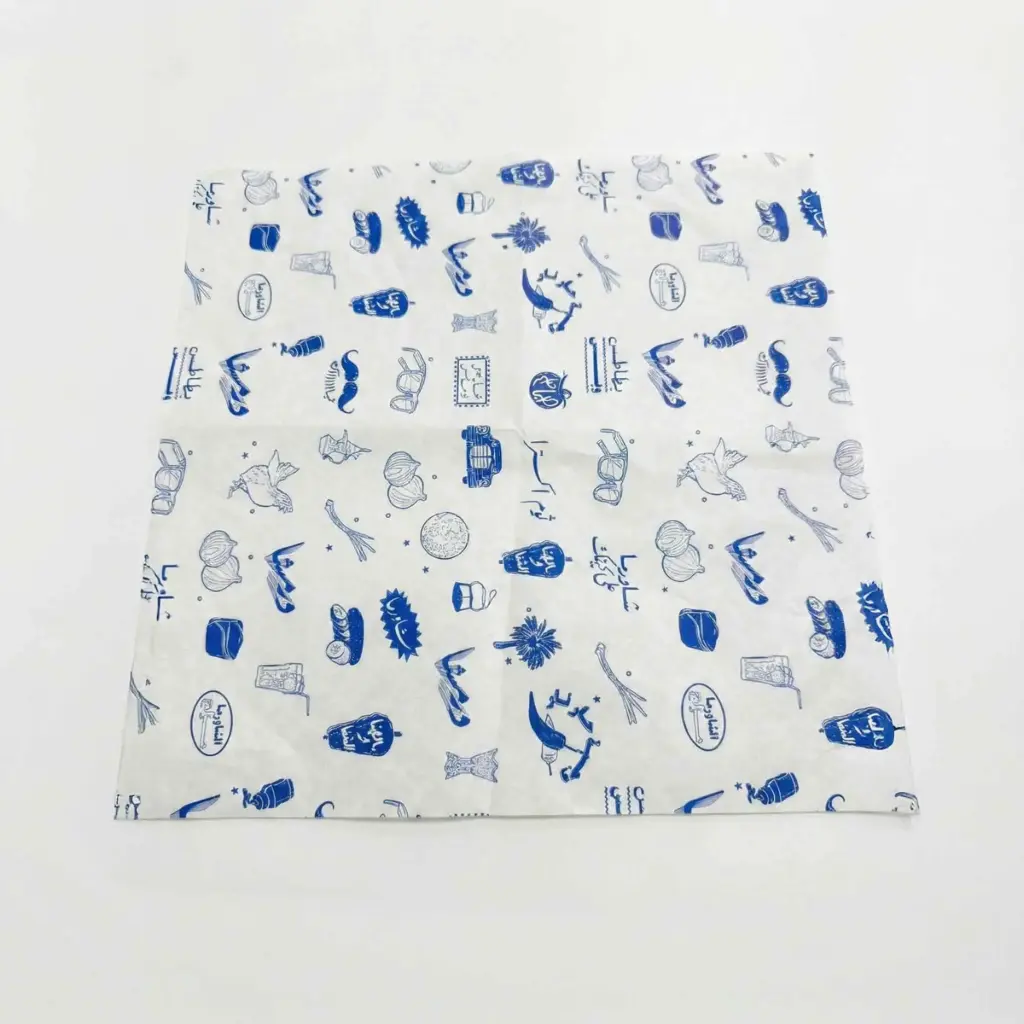 Warmasha - White Wrapping Paper 30×30cm 2000/ctn
