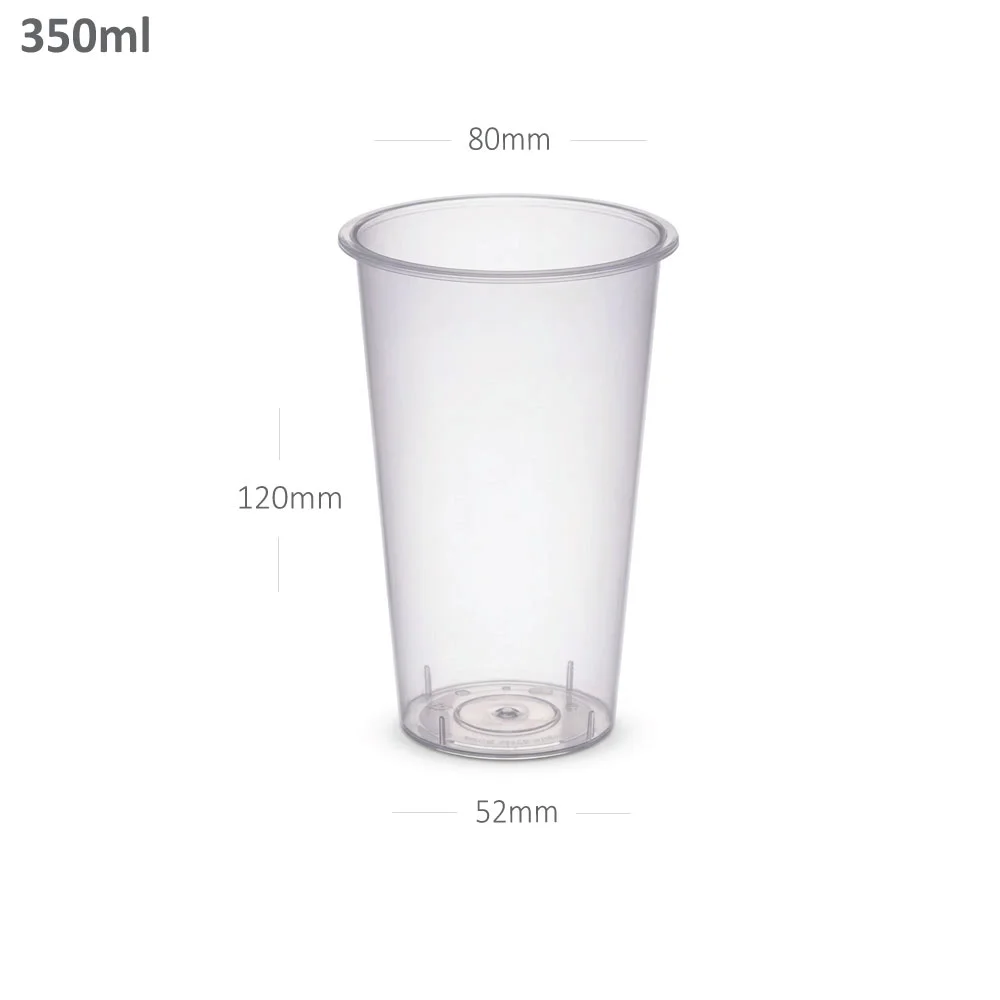 12oz/80 Clear PP Plastic Cup 500/ctn