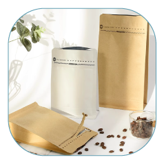 Coffee Bags / Flat Bottom Pouch