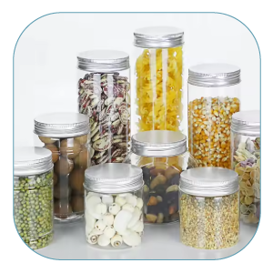 JARS / Plastic Jars / 70MM NICK